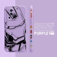 thumbnail image 3 of Case For VIVO IQOO 5 7 8 9 10 11 Pro 5G Z6 Z7 NEO3 5 5S 6 7 Colour Simple Liquid Silicone Case Marvel Iron Man Comics, 3 of 5