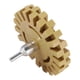 thumbnail image 1 of Rueda De Borrador De Goma De 4 Pulgadas Herramienta De Eliminación De Rayas Neumáticas Limpiador Gráfico Pintura Automática Para Pulir El Coche Calcomanía De Rayas Limpias Pegatina Minnieouse HA012953-00, 1 of 5