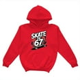 thumbnail image 4 of WOYY Big Girls Graphic Hoodie Fashion Active Hooded Sweatshirt Pullover, Sizes 9-10, 4 of 5