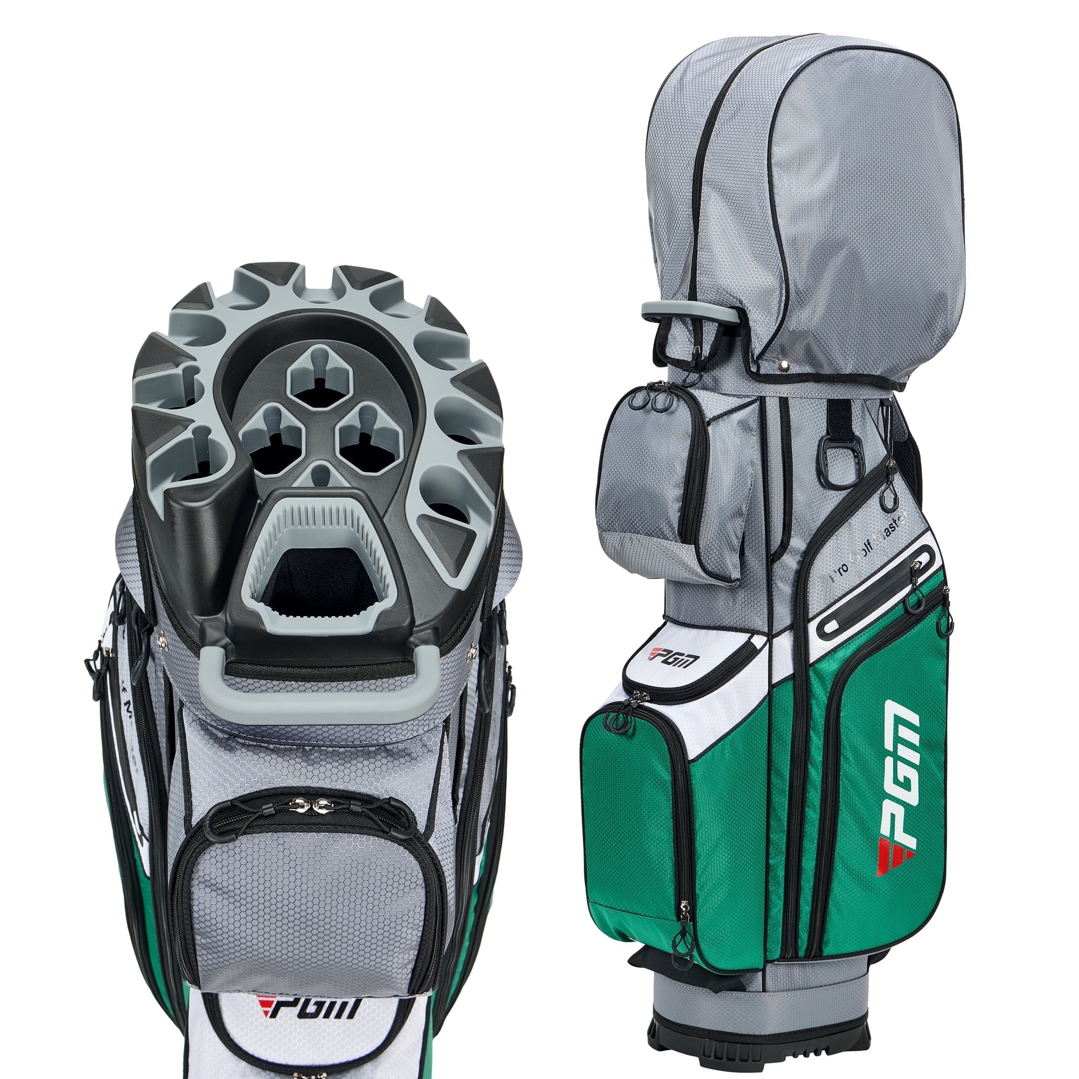 PGM Golf Cart Bag 14 Way Organizer Divider Waterproof Top