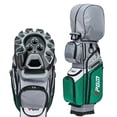 thumbnail image 6 of PGM Golf Cart Bag, 14 Way Organizer Divider, Silent Top, Waterproof / Green Gray, 6 of 13
