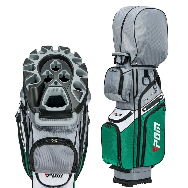 PGM Golf Cart Bag 14 Way Organizer Divider Silent Top Waterproof