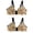 Khaki, variant on IROINNID Women's Bras Triangle Bralette Solid Push Up Bowknot Smooth Comfortable Hollow Out Underwear No Rims Underwear