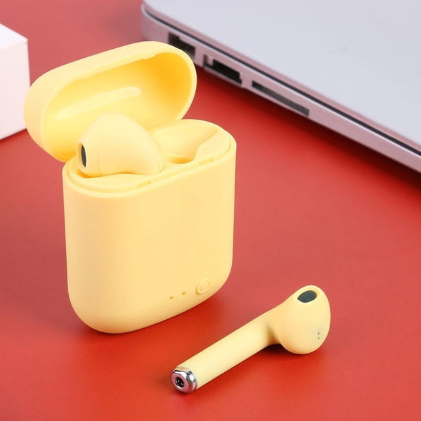 i7mini2 TWS Auriculares Bluetooth Auriculares inalámbricos con estuche de carga de micrófono JShteea El nuevo