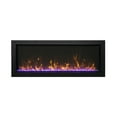 thumbnail image 5 of Amantii Panorama 40 inch Built-In Electric Fireplace - Black, BI-40-SLIM-OD, 5 of 5