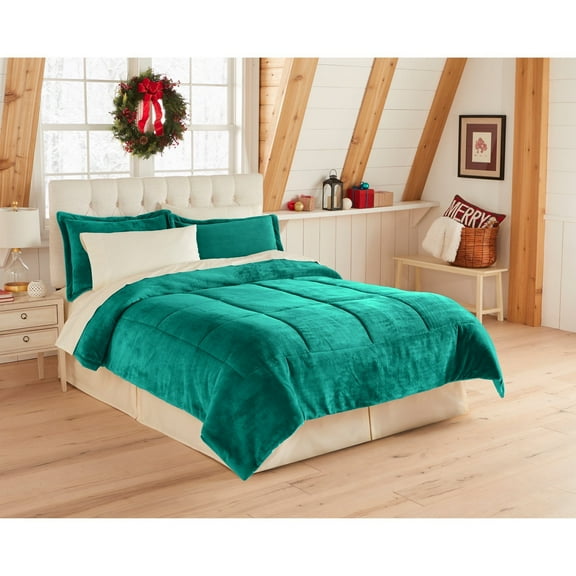 BrylaneHome BH Studio Microfleece Plush Bedding Comforter