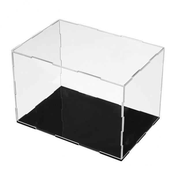 2x Vitrinas de acrílico a prueba de polvo CUTICAT Caja de protección s a troquel