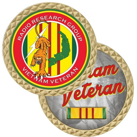 Radio Research Vietnam Challenge Coin