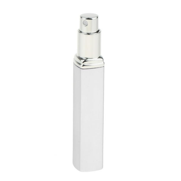 Botella recargable del atomizador del perfume de la moda 10ml para el espray del viaje Plata Colcomx Botella de perfume vacía