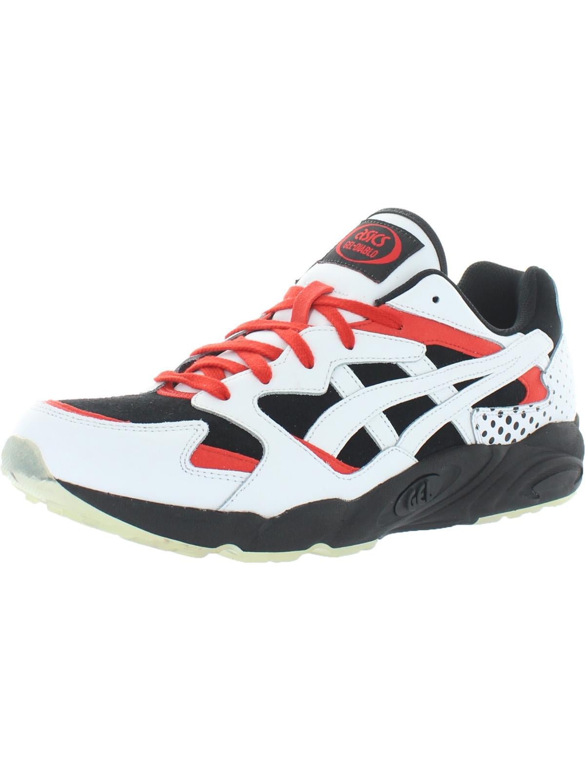 asics leather shoes mens