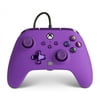 Restored PowerA 152174701 Enhanced Wired Controller for Xbox X/S Royal Purple (Refurbished)