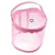 thumbnail image 1 of Bolsa organizadora de malla para tejer, ideal para guardar hilo de lana y agujas de ganchillo. Rosado, 1 of 9