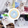 thumbnail image 5 of Juguete de gato de peluche con forma de dona y hierba gatera, almohada interactiva para gatos, regalo para gatos, 5 of 5