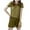 Green, variant on Amvlyk Pajama Set for Women Plus Size 2 Piece Lounge Pjs Round Neck Short Sleeve Tops Soft Elastic Shorts Casual Sleepwear Fashion Two Piece Lounge Sets for Homewear Travel Outfits