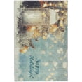 thumbnail image 2 of Addison Rugs Dream Shag Premium Machine Washable Transitional Lantern Blue Rectangle Rug, 3' x 5', 2 of 8
