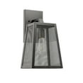 thumbnail image 2 of Lighting EMERSON Industrial 1 Light Textured Black Outdoor Wall Sconce 15" Tall, 2 of 4