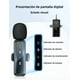 thumbnail image 3 of Micrófono Xtellar Inalámbrico de Solapa, Micrófono Condensador Bluetooth para PC/iPhone/Gaming Color Blanco, 3 of 5