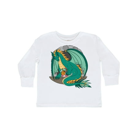 

Inktastic Dragon Princess Gift Toddler Boy or Toddler Girl Long Sleeve T-Shirt