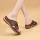 thumbnail image 5 of Moda tacón alto desgaste exterior boca de pescado hueco señoras zapatillas plataforma cuña sandalias mujeres Wmkox8yii  ytu6312, 5 of 7