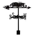 thumbnail image 3 of Veleta de coche clásica silueta de metal productos europeos de América del Norte veleta de acero inoxidable, 3 of 6