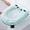 Blue_Free Size, variant on Kchsji Zipper Toilet Seat Cover - Soft Embroidered Bathroom Toilet Mat for Comfort, Washable Hygienic Toilet Seat for Home, Master Bath, Guest Bathroom, Bedroom, Apartment, Enhances Bathroom Decor