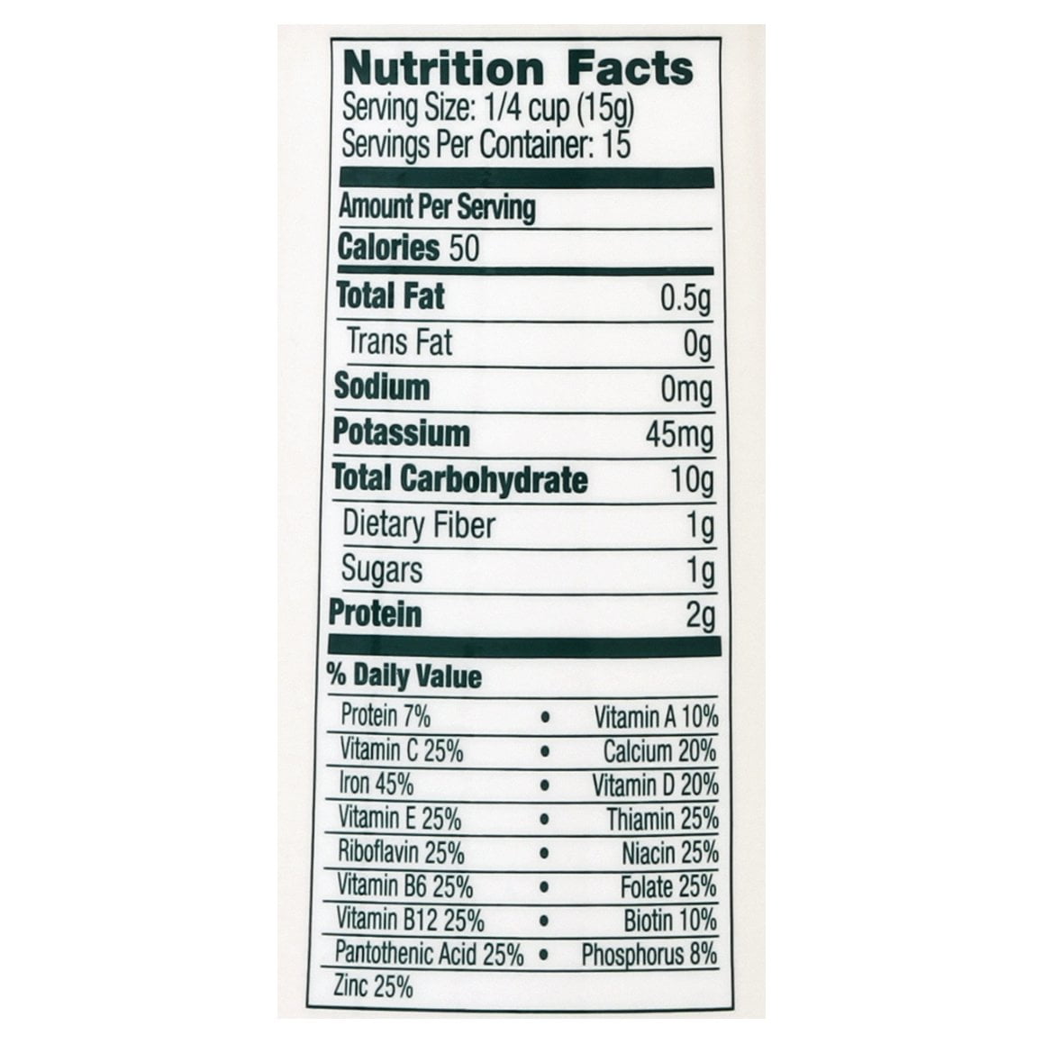 beechnut multigrain baby cereal
