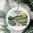 thumbnail image 2 of Spain Christmas Ornament, Spain Ornament, Christmas Ornaments, Spain Personalized, Spain Custom Ornament, Christmas, Spain Bauble, Spain qEaIDc (Spain Christmas), 2 of 4