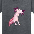 thumbnail image 4 of Inktastic Axolotl Says Hello Cute Salamander Youth T-Shirt, 4 of 5