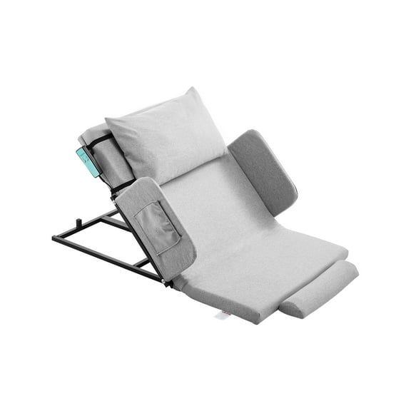 VEVOR Electric Lifting Backrest for Bed,300 lbs Capacity, 4-68° Adjustable Lifting Bed Backrest, with Guardrail Armrest & Storage Pouch, Machine Washable, for Pregnant Women Elderly Patient Handicap