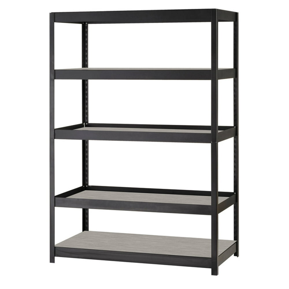 Muscle Rack 48"W x 24"D x 72"H 5Shelf Boltless Storage Rack, 5000 lb