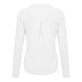 thumbnail image 4 of cfhntfmh Chandails d'Entraînement à Manches Longues pour Femmes, Chandails à Séchage Rapide pour la Randonnée, Chandails de Course Grande Taille, Chandails de Protection Solaire, 4 of 6