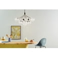 thumbnail image 2 of 52702PN Kichler Lighting Silvarious - 16 Light Chandelier-26 Inches Tall and 38 Inches Wide-Polished Nickel Finish-Clear Crackle Glass Color, 2 of 9