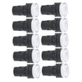 thumbnail image 4 of Lishi High Brightness White LED Signal Light - 10Pcs, AC/DC12V, Indicator Equipment Accessory, 4 of 20