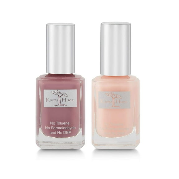 Karma Organic amazing Natural Nail Polish Colors - Non Toxic, Vegan, Cruelty Free Nail Paint