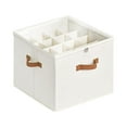 thumbnail image 1 of Organizador de zapatos plegable, organizador de zapatos de tela con asas reforzadas, caja de almacenamiento que ahorra espacio, 1 of 6