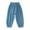 Blue, variant on Fozruso Loose Long Pants for Girls Toddler Pants Spring Summer Boys Girls Loose Bloomers Trousers Solid Color Fashion Sizes 18-24 Months