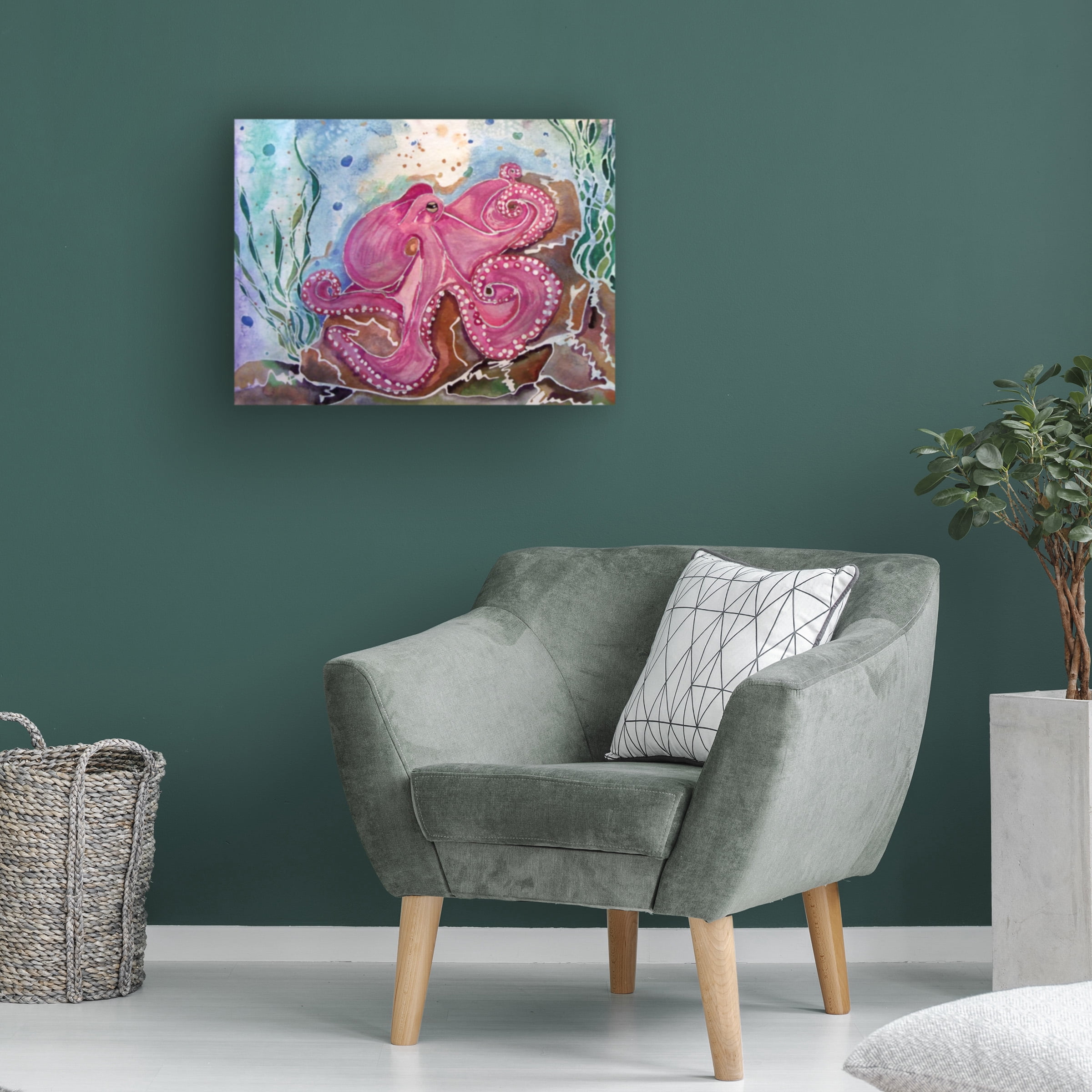 Lauren Moss 'OctopiLullaby' Canvas Art