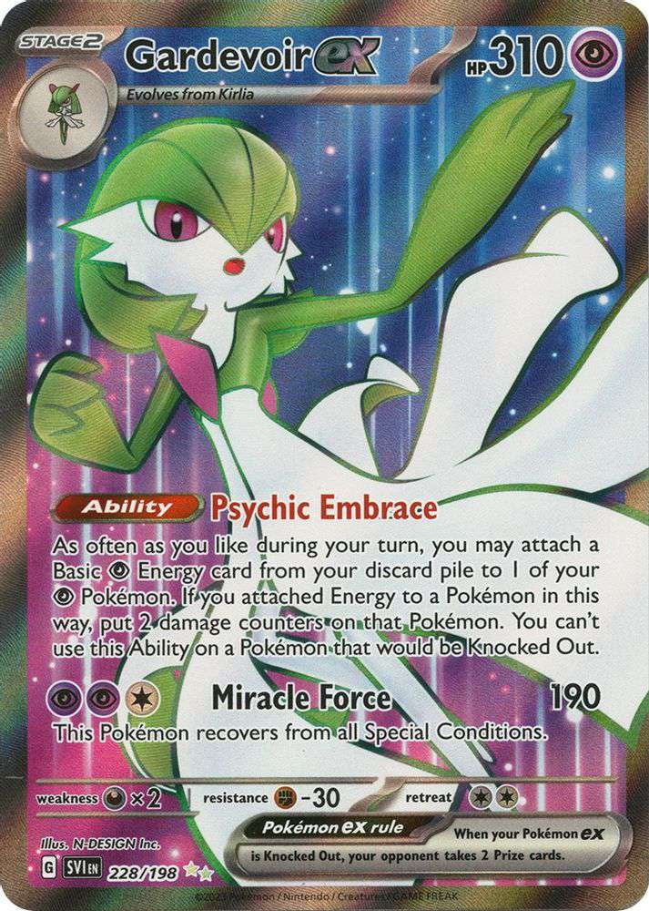 Global Grading - Gardevoir EX - Scarlet & Violet 228/198 - GG 10 - Catawiki