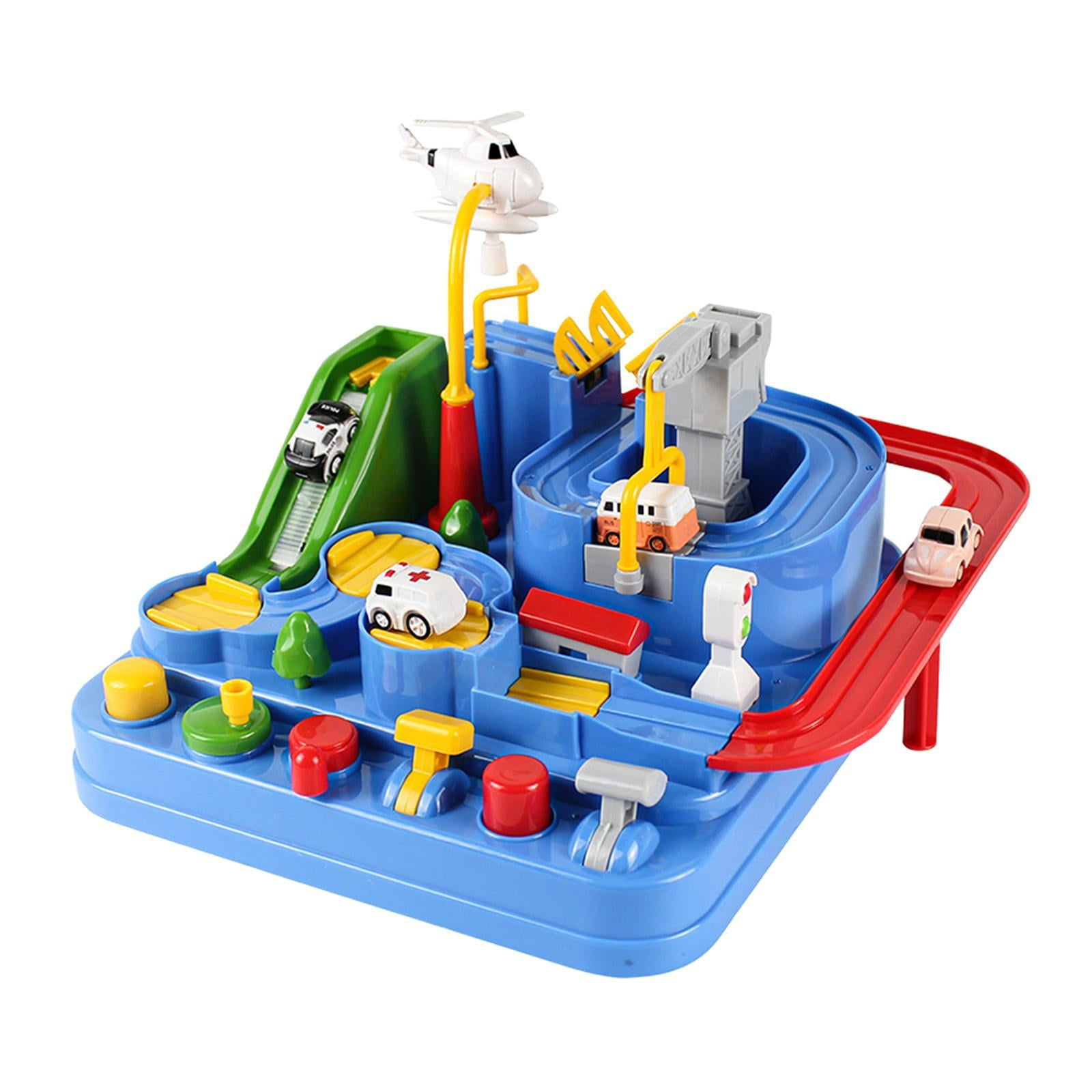 Track race car adventure combination inertia train track toys game deals