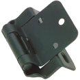 thumbnail image 1 of Overlay Self-Closing Cabinet Hinges - Matte Black, 2 Pack, 1 of 1