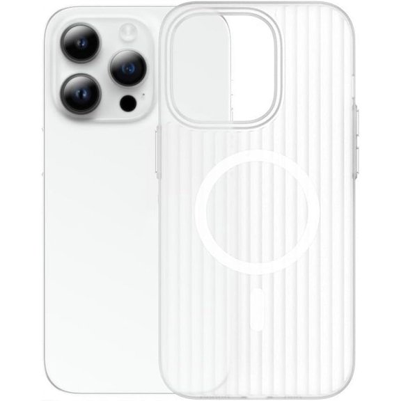 Designed for iPhone Case,Luxury 3D Stripe Matte Translucent Camera Lens Protection Shockproof Protective Cover Phone Case (White,iPhone 12)