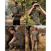ARRIS Short Sleeve T-shirt for Men Comfortable and Breathable Sun Shirts Fashionable and Cool Mens Shirts-L