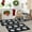 A2186 christmas decorations under 5$, variant on Bathroom Rug Set under $5! CQCYD Christmas Bathroom Rug Set, 4 Piece Holiday Bath Mat Set, Non Slip Absorbent Toilet Lid Cover, Festive Snowflake Decor, Xmas Bathroom Decor