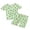 Green Avocado, variant on Arshiner Girls Pajamas Loungewear Snug Fit Pjs Set Kids Sleepwear | Cute and Comfy Pajamas for Girls & Kids, Soft Pjs Tops and Elastic Waist Shorts 2-12Y
