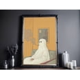 thumbnail image 3 of Ghost Smoking On Sofa Poster Print, Halloween Poster, Poster For Halloween, Wall Art Halloween, Ghost Smoking Wall Art Halloween, 3 of 5