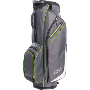 IZZO Golf Ultra-Lite Cart Bag, Gray/Lime