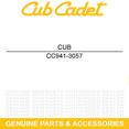 thumbnail image 5 of CUB CADET 941-3057 Ball Bearing Volunteer 465 466 467 475 476 477 485 487 747, 5 of 8