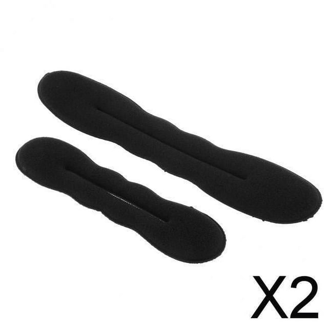 2x 2 Uds. Trenzadoras para Mujer, Herramienta para Hacer Moños, Clip para Estilizar El Cabello 2 piezas