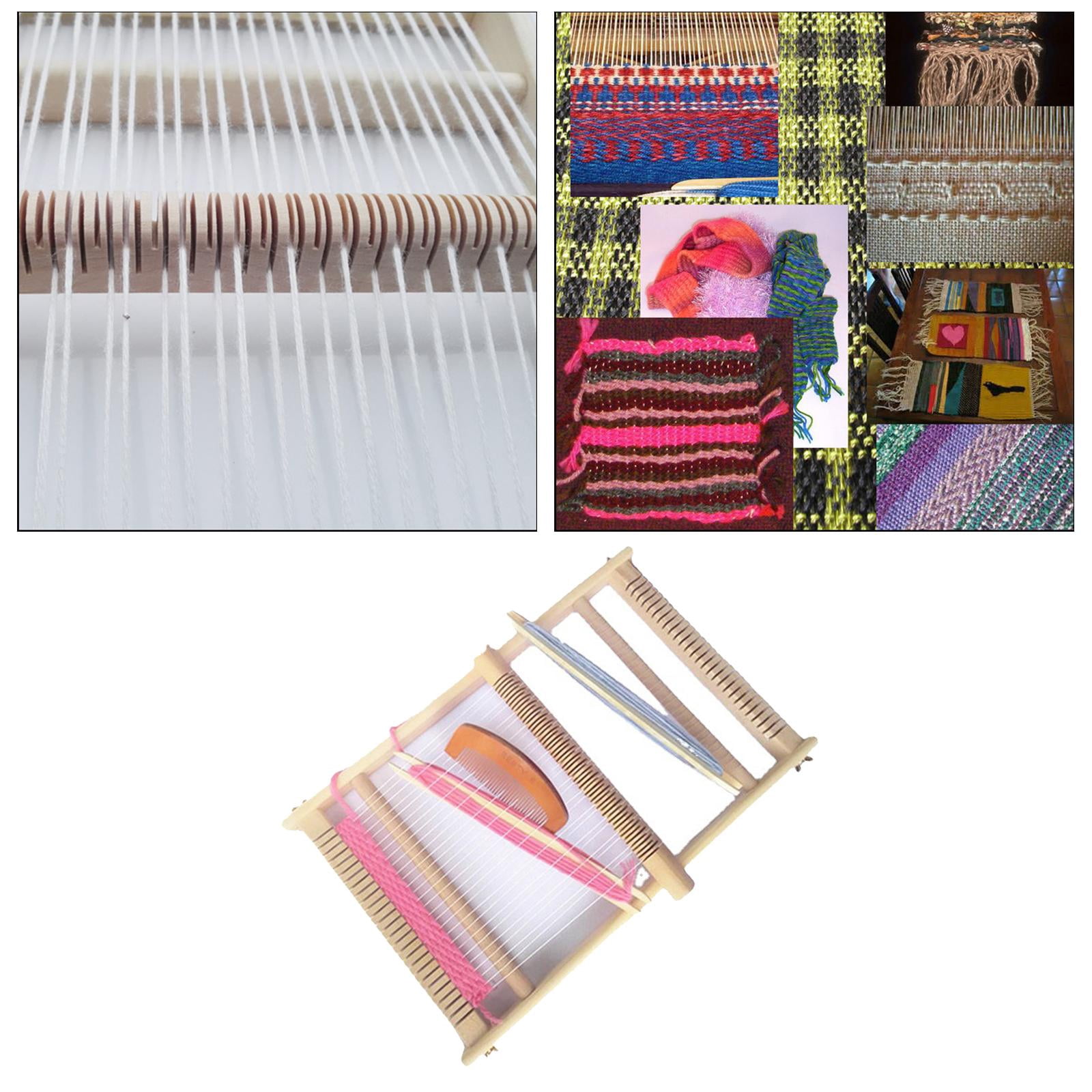 Wood Weaving Loom , Tapestry Weaving Toys, Tabletop puzzle children toys for Kids Children Toy Gift