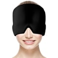 thumbnail image 1 of Alivio del dolor de cabeza y migraña, gorro para aliviar la migraña fría, cubierta para la cara y los ojos, paquete de hielo para ojos hinchados, alivio del estrés sinusal y tensión, 1 of 7